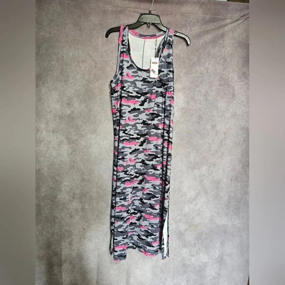 Womem's Camo Tank Top Racerback Dress Medium‎